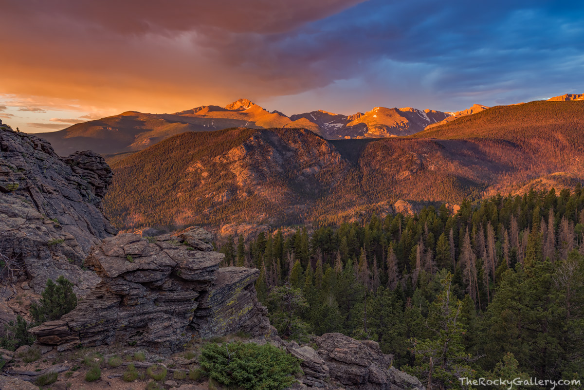 Overlook At Dawn | Rocky Mountain Natinonal Park, Colorado | Thomas ...